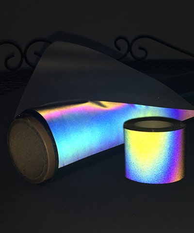 炫彩反光热贴logo