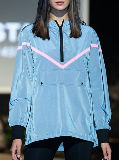 彩色夹克反光面料