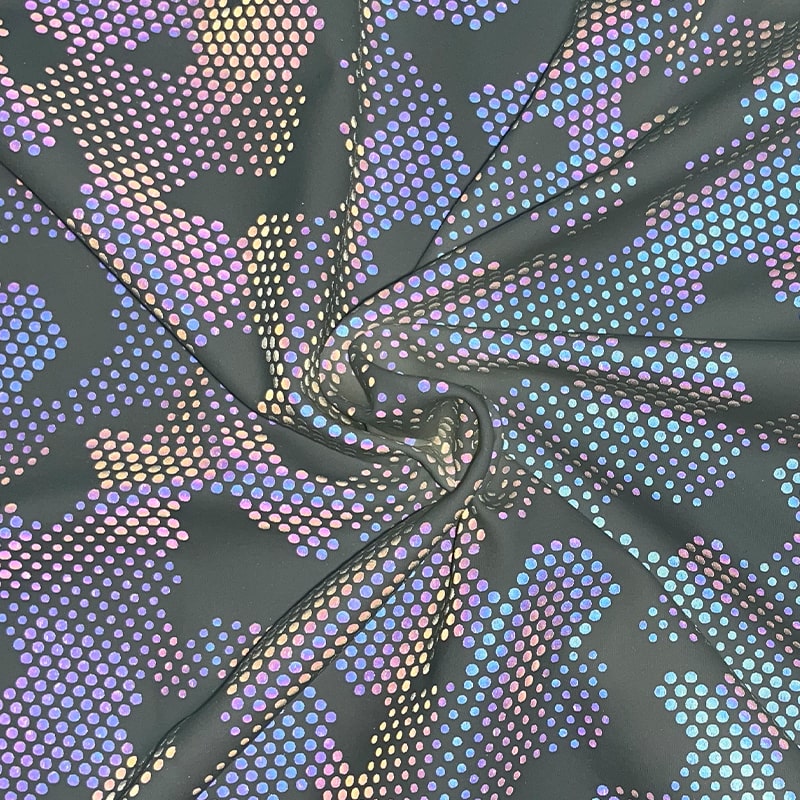 印花反光面料可定制图案花型